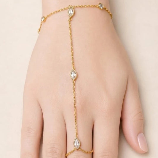 Minimal Marquise Gold Hath Panja