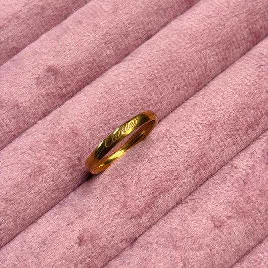 Oliver Signature Gold Ring