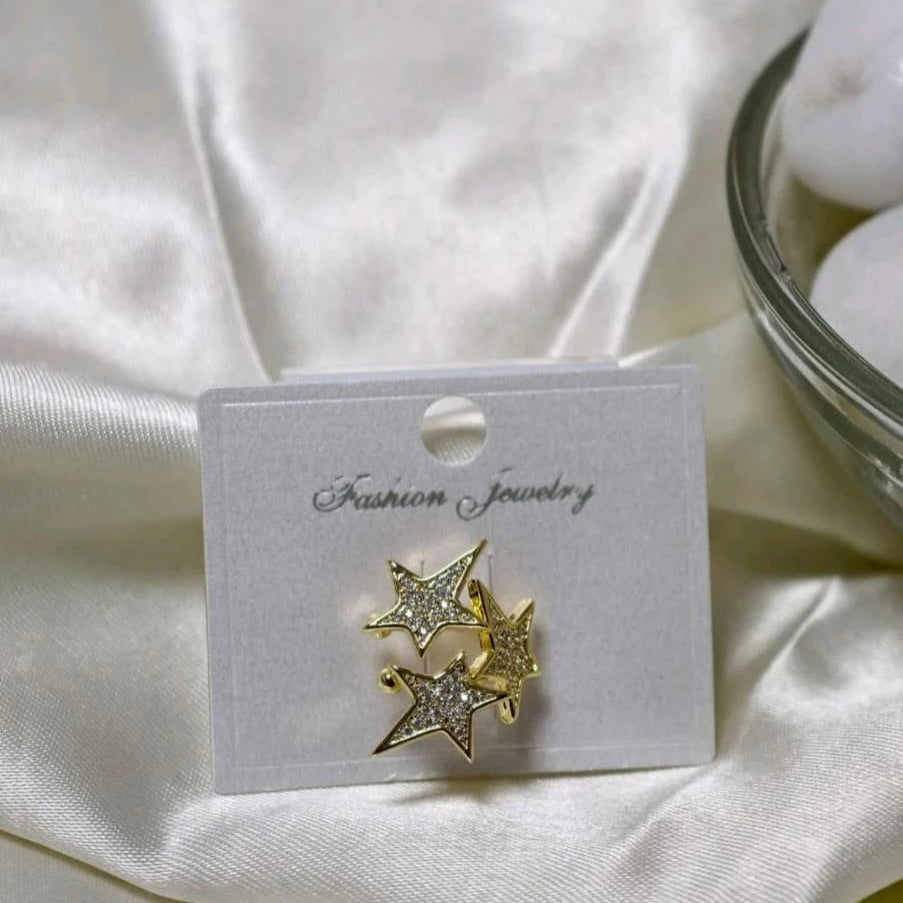 Orion Spark Star Ear Cuff