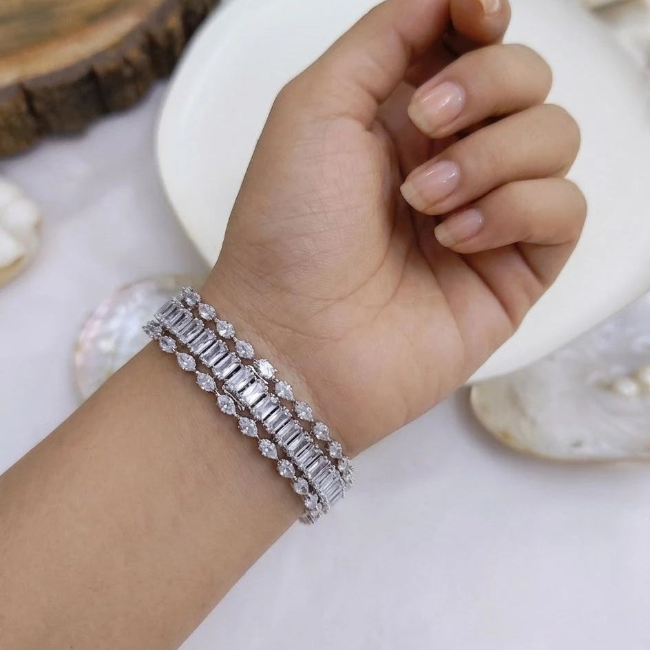 Golden Luxe Tennis Bracelet