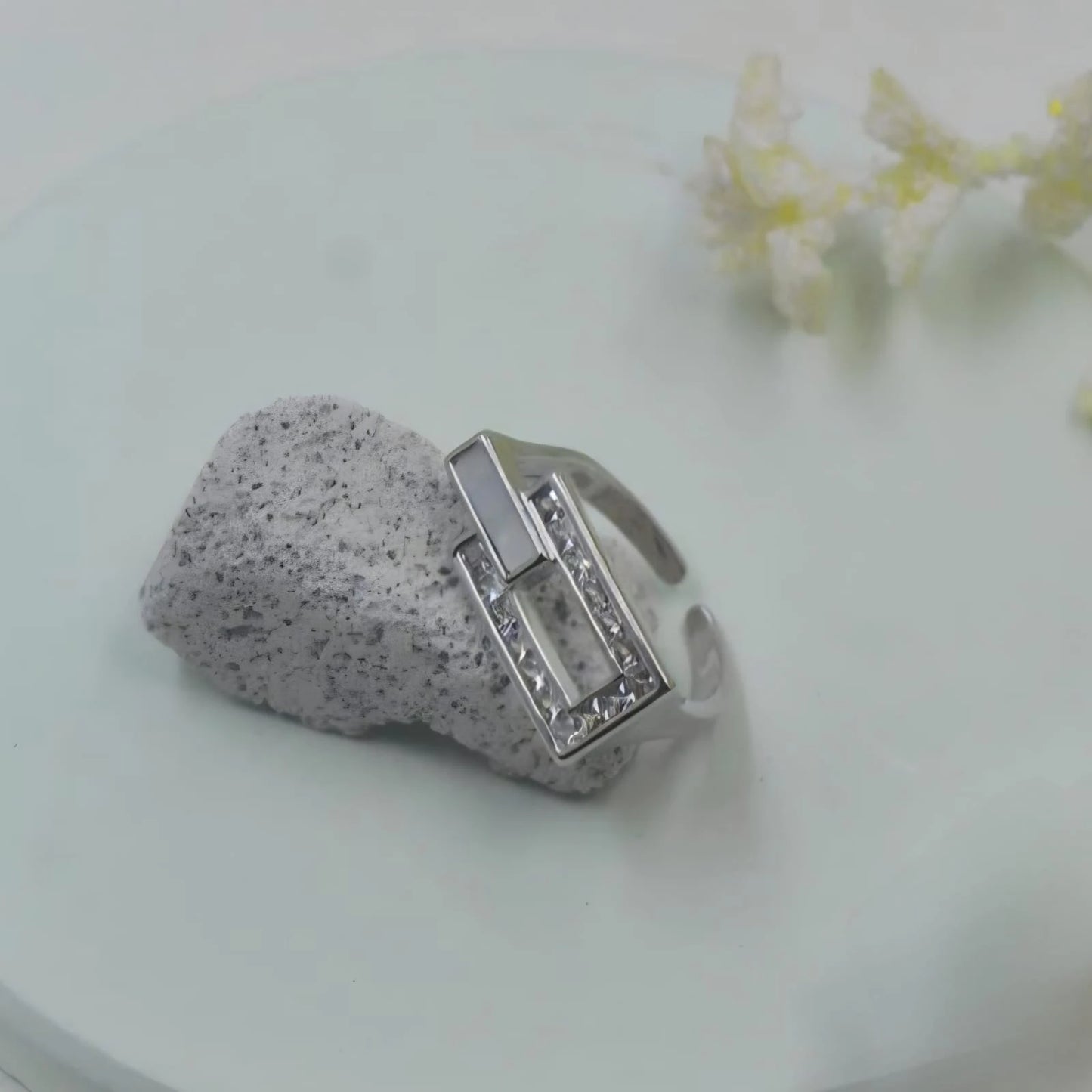 Aurelia Prism Open Ring