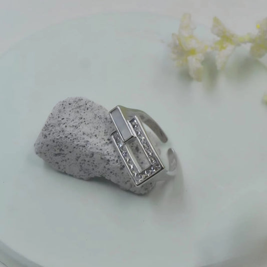 Aurelia Prism Open Ring