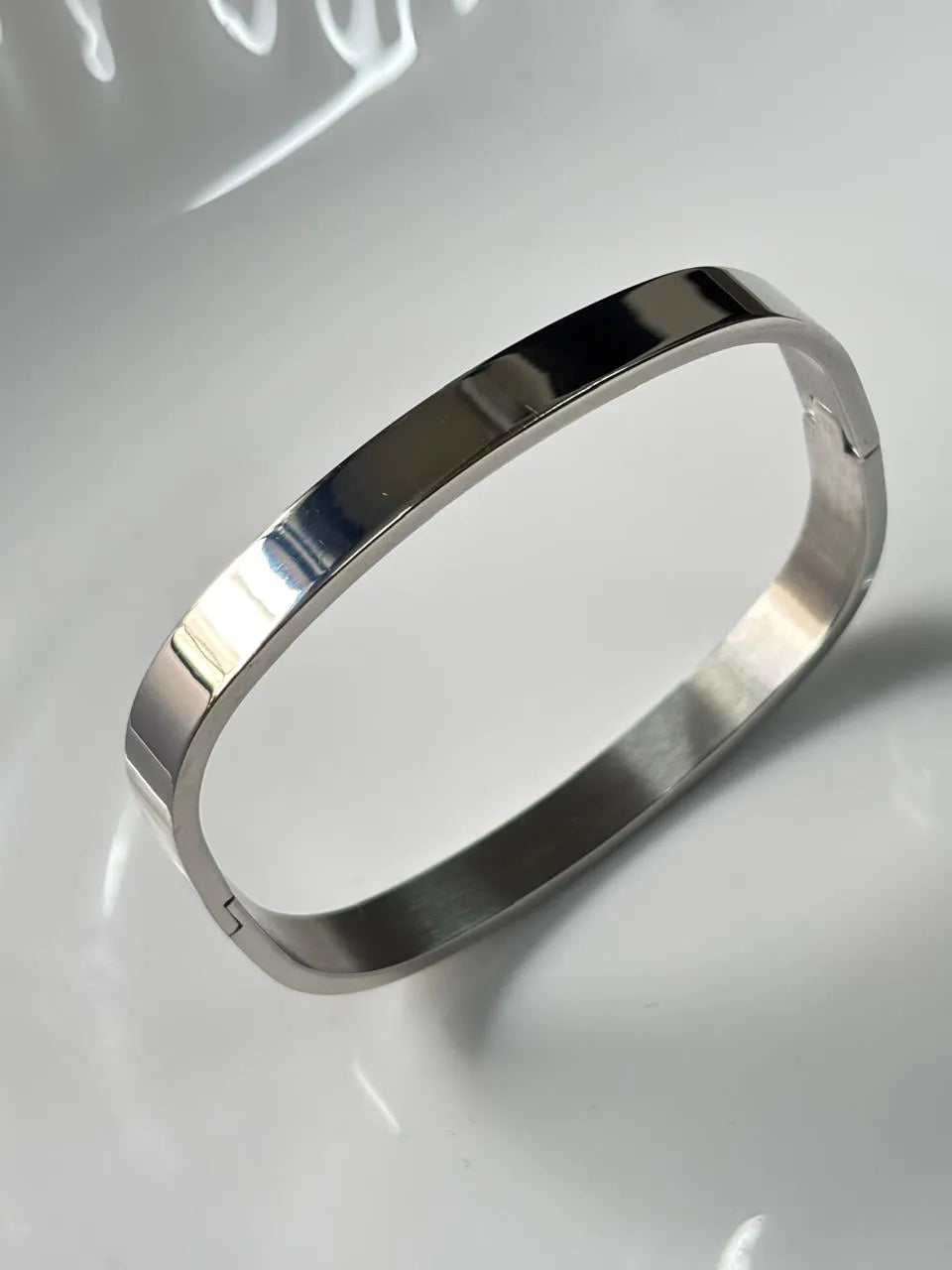 Silver Classic Plain Kada