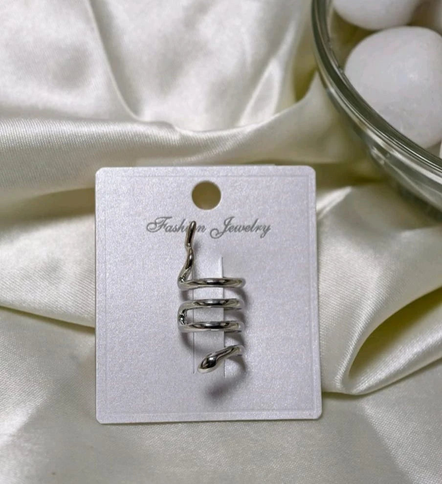 Aurora Coil Cuff Earring