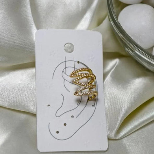 Zirena Spiral Glow Ear Cuff