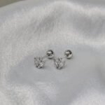 Crystal Wing Ear Piercing