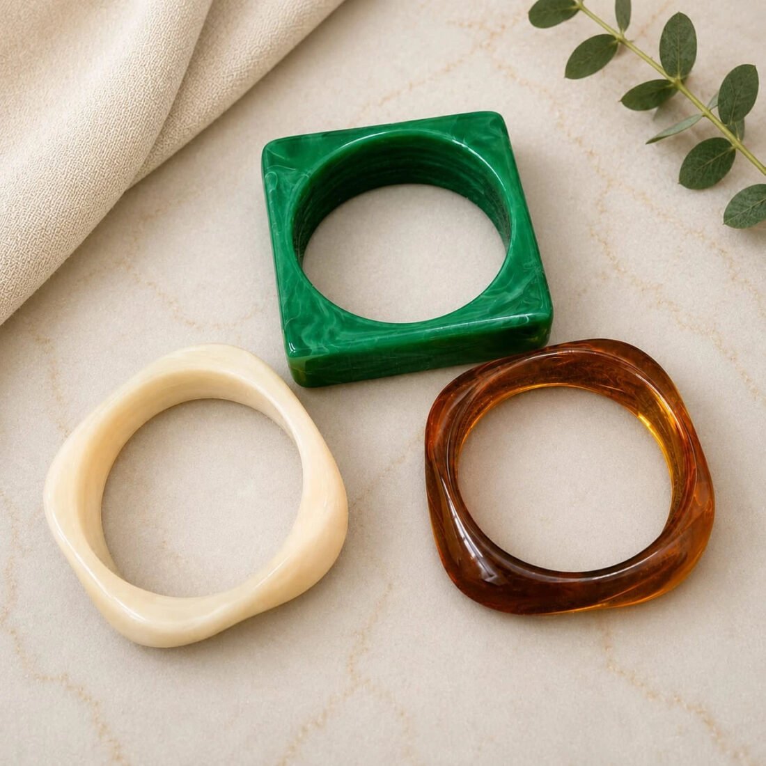 Emerald Amber Resin Signature Combo