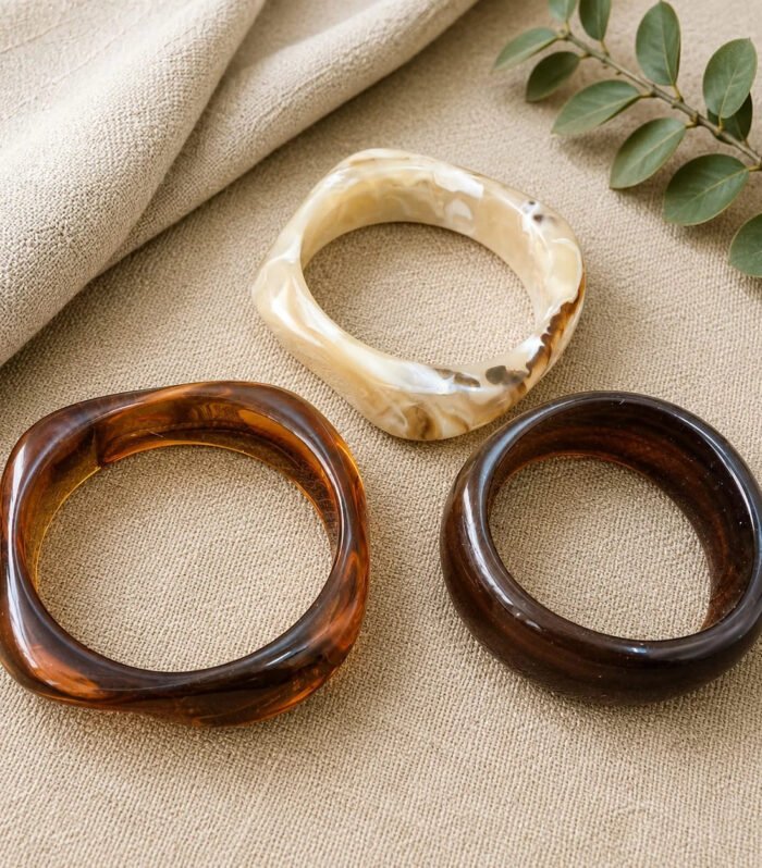 Mocha Ivory Resin Elegance Combo
