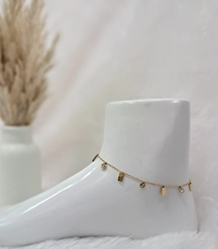 Geometric Anklet