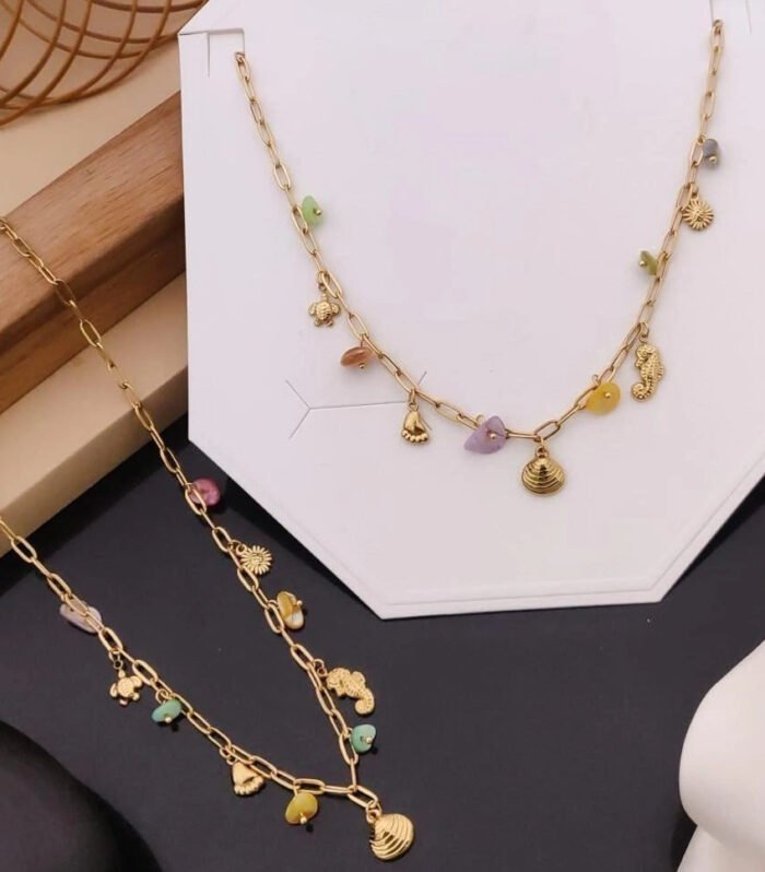 Seaside Charm Chain Necklace