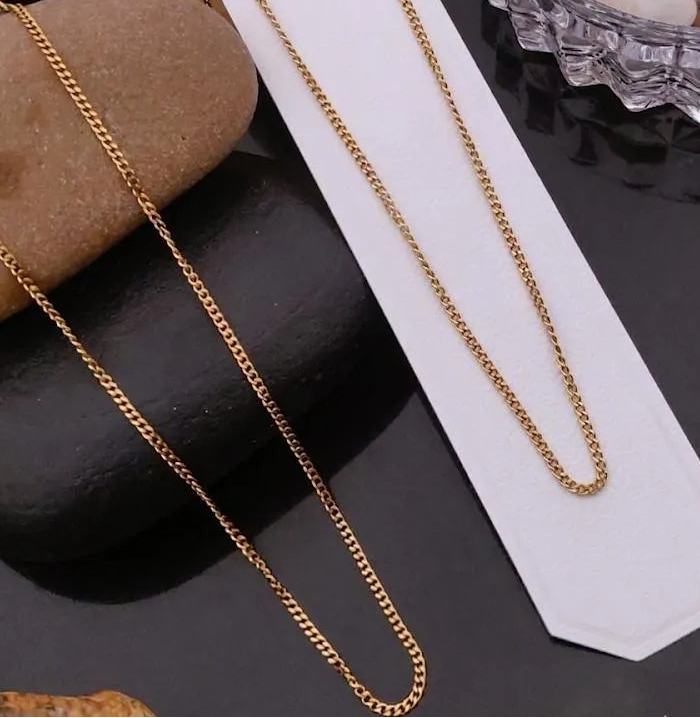 Classic Curb Chain Necklace