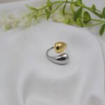 Dual-Tone Modern Ring