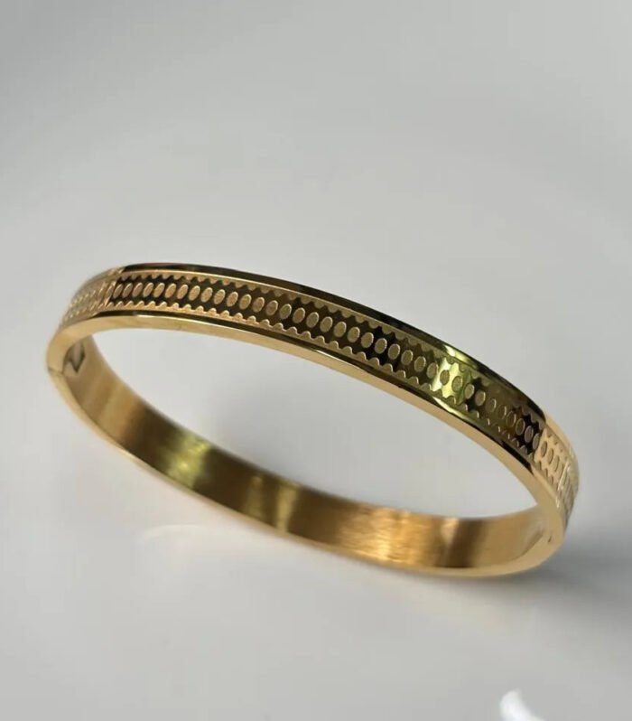 Golden Dot Pattern Kada