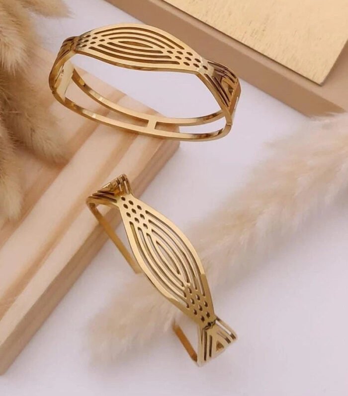 Linea Wave Gold Kada