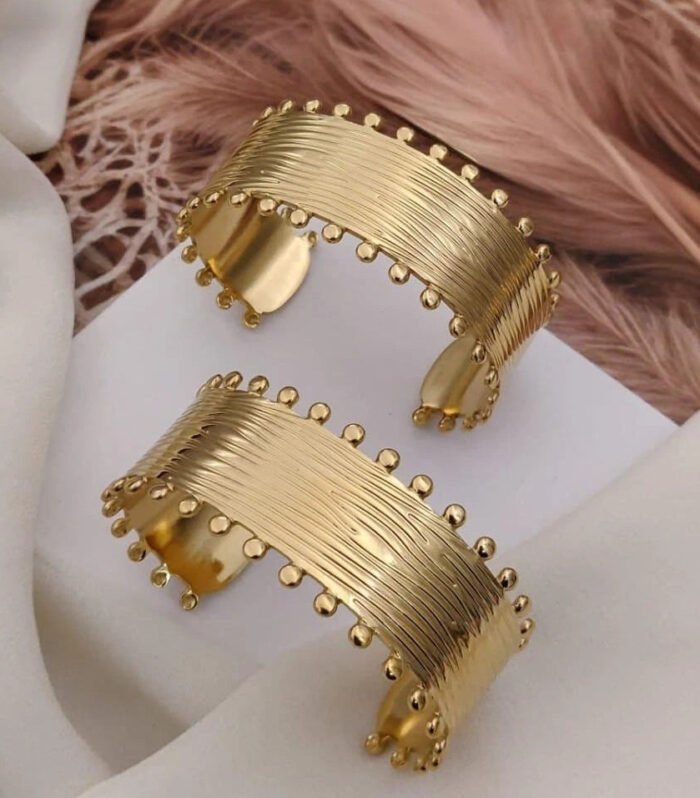 Royal Threaded Gold Kada