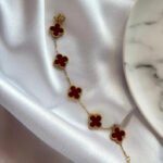 Ruby Clover Chic Bracelet(Mini)