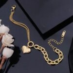 Heart Charm Anti-Tarnish Bracelet