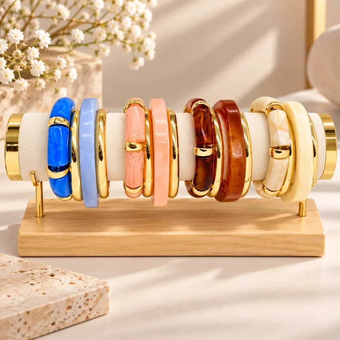 Veloura Resin Kada Set