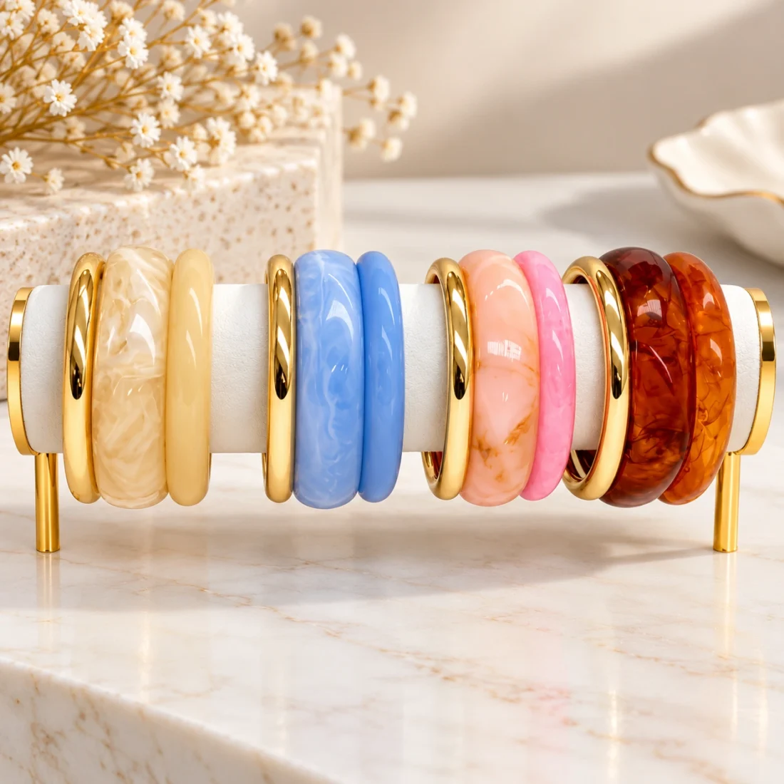 Pastelune Resin Kada Set